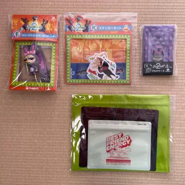 주토피아 HAPPY 복권 멀티 케이스 러버 마스코트 스티커