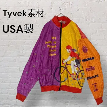 자켓 90s 페이퍼 자켓 Tyvek USA제 L