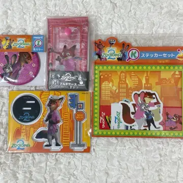 주토피아2 Happy 복권 닉 굿즈 모음