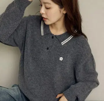 새상품 니트 스웨터 MARY QUANT x PUBLUX