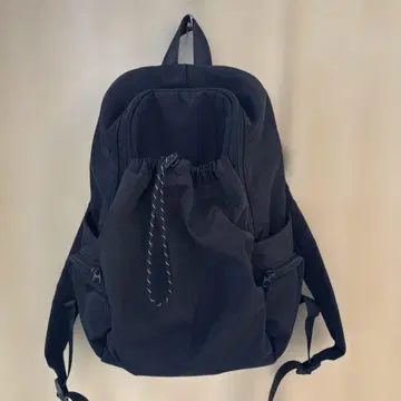 뷰티앤유스 드로스트 포켓 백팩 유나이티드 애로우즈 블랙