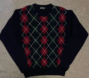 아일랜드제 아가일 셰틀랜드 가디건 XL