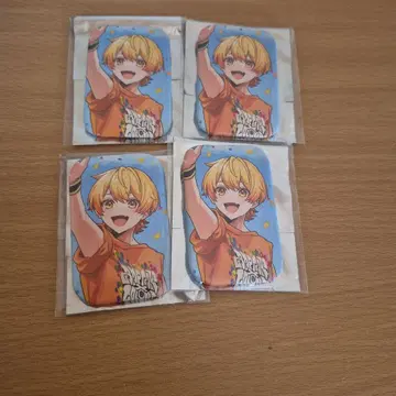 아키 군 스퀘어 캔뱃지 4개 세트