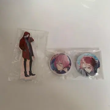 B프로 오토자와 모모타로 아크릴 스탠드 캔뱃지 세트