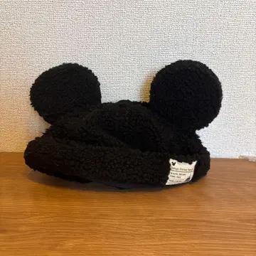 도쿄 디즈니 리조트 미키마우스 캡 블랙