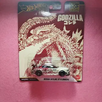 핫휠 NISSAN 스카이라인 34 고질라 팝 컬처
