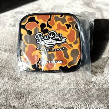 새상품 포지드라이브 차고 PDG 스퀘어 파우치 브라운 카모