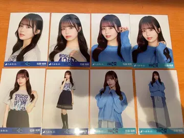 사토 리카 노기자카46 40thSG 언더 라이브 브로마이드 8종 컴프