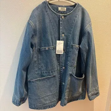 미사용 새상품 데님 자켓 라이트 블루