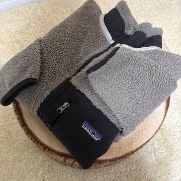 patagonia 남성용 S 플리스 자켓 그레이/블랙