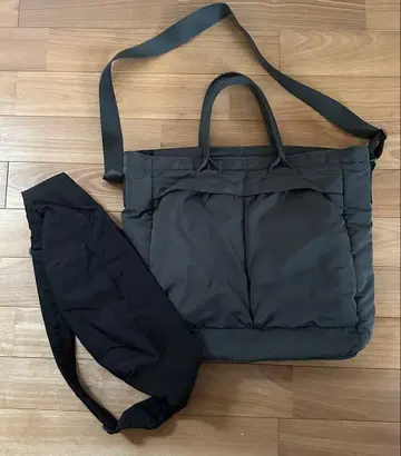 UNIQLO 가방 세트 다크 그레이 토트백 나일론제