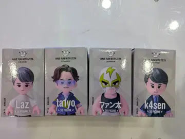 ZETA DIVISION GiGO 한정판 3D 피규어 4개 세트