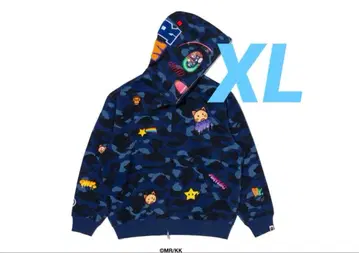 COLOR CAMO RELAXED FIT FULL ZIP HOODIE