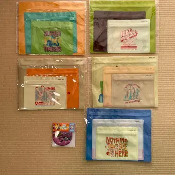 주토피아 HAPPY 복권 캔 거울 지퍼 백