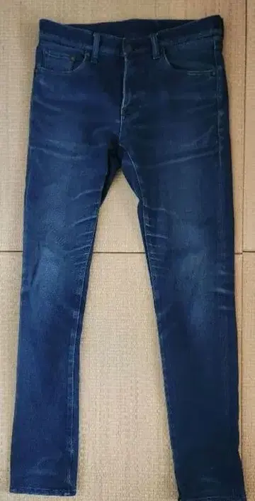 다크 블루 스트레이트 데님