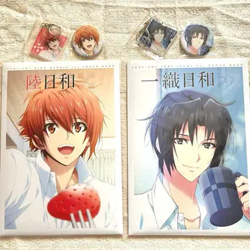 아이나나 이오리비요리 리쿠비요리 포스터 & 아크릴 키링 부착 캔뱃지