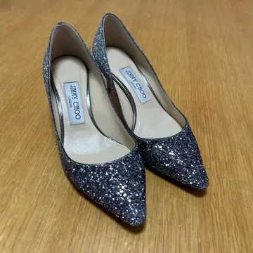 JIMMY CHOO 글리터 하이힐