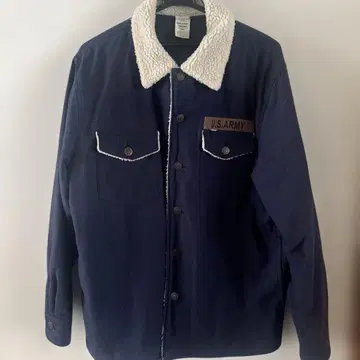 HOUSTON U.S. ARMY 네이비 자켓