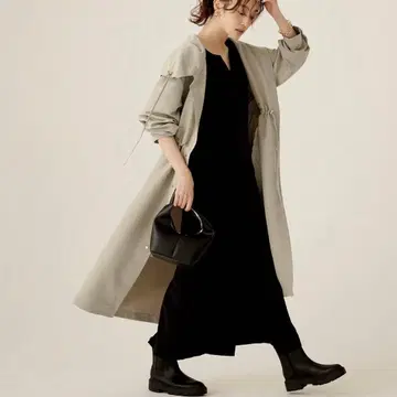 [ 새상품급 ] ur's/키넥 슬리브리스 원피스