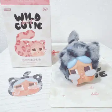 Crybaby wildbut cutie 봉제 인형 펜던트 popmart