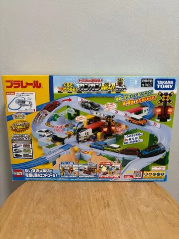 미개봉 새상품 프라레일 토미카와 놀자! 오고 건너는! 캉캉 건널목 세트