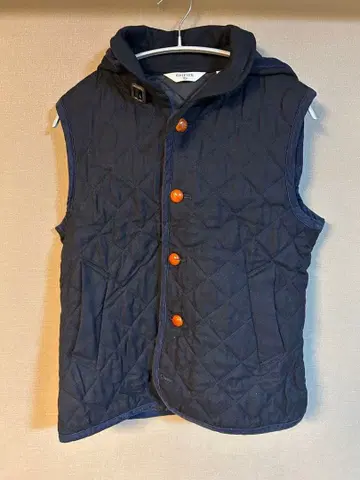 EDIFICE [ 에디피스 ] 네이비 퀼팅 베스트