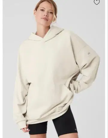 애로우 요가 Double Take Hoodie Bone M