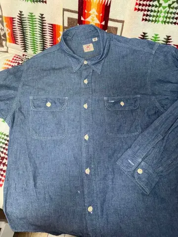 SUGAR CANE 동양 엔터프라이즈 샴브레이 셔츠 L 사이즈