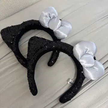 USJ 머리띠 키티 블랙