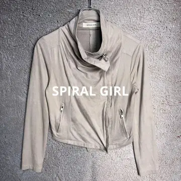 SPIRAL GIRL 스파이럴걸 자켓 아우터 베이지 FREE