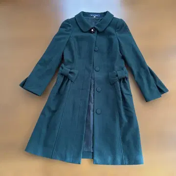 M'sGRACY 롱 코트 짙은 녹색