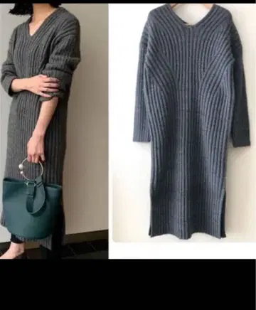 구우코뮌 니트 원피스