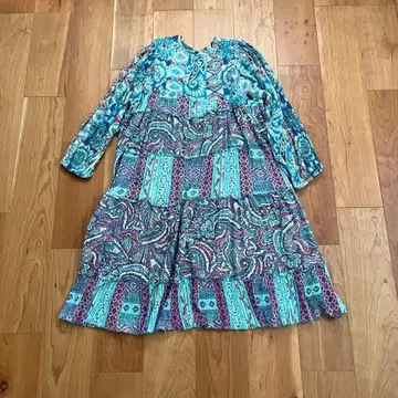 freaks store Freada 인도면 티어드 롱 원피스