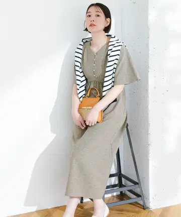 F by ROSSO 허리 마크 원피스