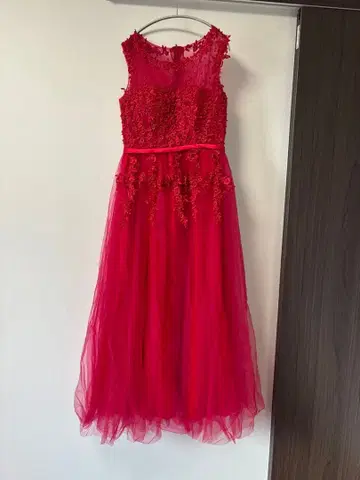 컬러 드레스 연주회 드레스 XXXL