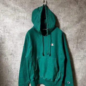 챔피온 champion 리버스 위브 맨투맨 후드티 그린