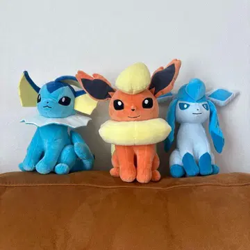 포켓몬 봉제 인형 모후굿토 글레이시아 부스터 샤미드