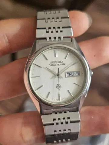 SEIKO GRAND QUARTZ 그랜드 쿼츠 작동품 손목시계