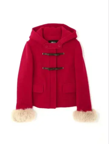 JILL by JILL STUART 더플 코트 레드