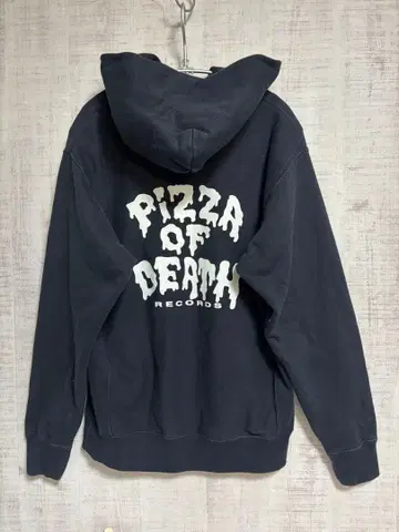 하이스타 PIZZA OF DEATH 후드 맨투맨 사이즈 M