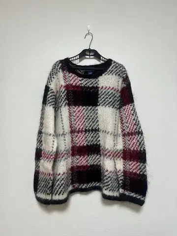 CHARTER CLUB 체크 무늬 스웨터 L 사이즈