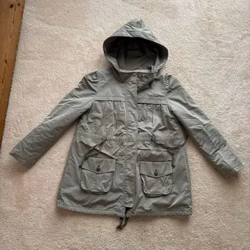 PEYTON PLACE 플리스 라이닝 모즈 코트