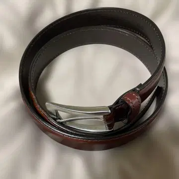 XmasSALE Paul Smith 브라운 가죽 벨트 XL