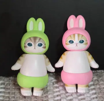 모프 샌드 우사냥 피규어 1 핑크 그린