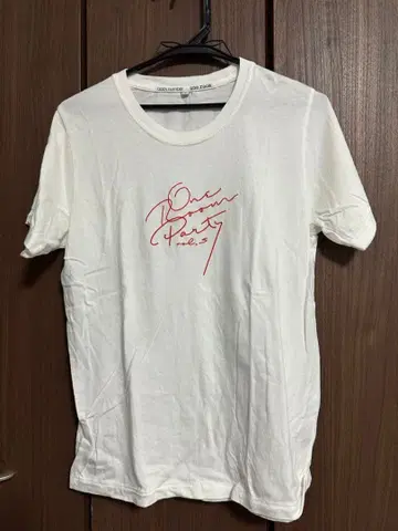 back number oneroom party vol.5 티셔츠