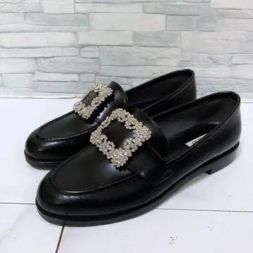 컨디션 최상 OHGA 오오가 오오가 비쥬 로퍼 2way 블랙 24