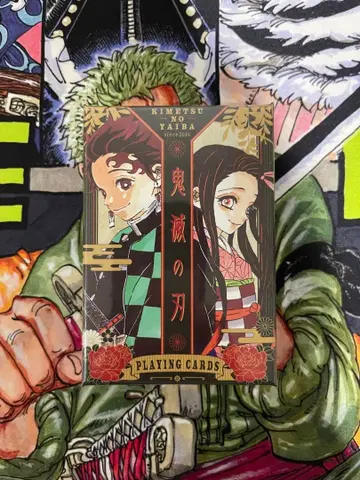 귀멸의 칼날 원화 카드놀이 BOX 포함 점프 페스타