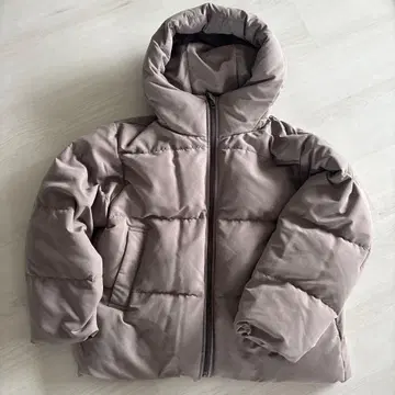 무인양품 후드 부착 다운 자켓