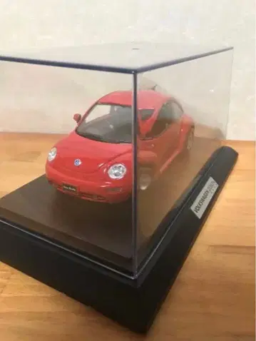 협의 환영 1/24 폭스바겐 비틀 미니어처 레드 빨간색