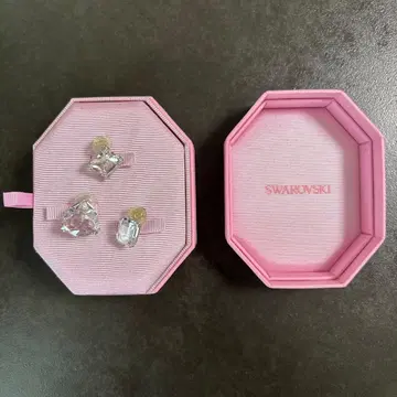 SWAROVSKI 크리스탈 이어커프 3개